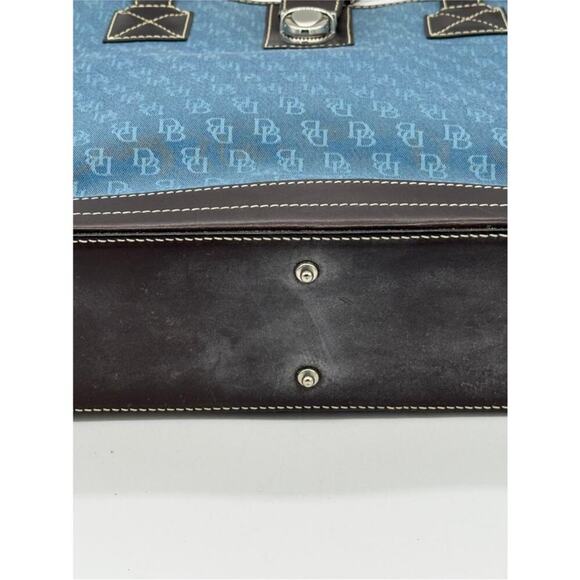 Dooney & Bourke Blue Jacquard Monogram Tote
Shoulder Bag EUC - Picture 5 of 13